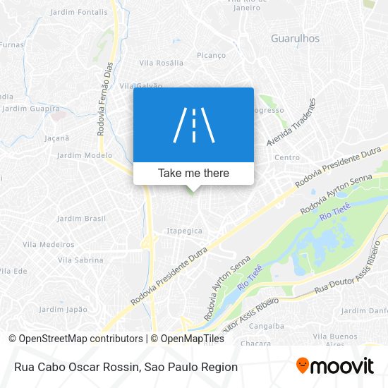 Rua Cabo Oscar Rossin map