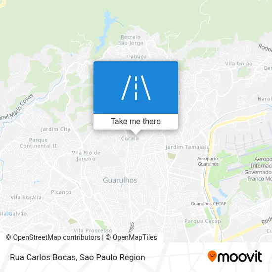 Rua Carlos Bocas map