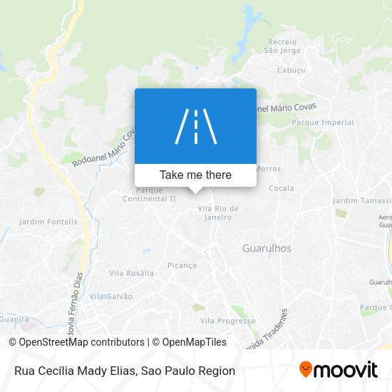 Rua Cecília Mady Elias map