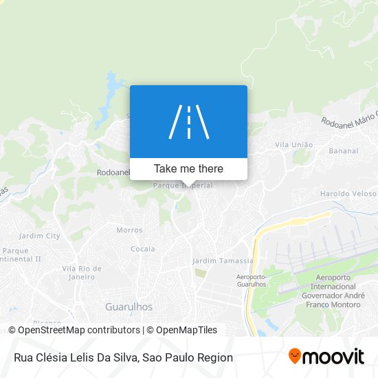 Mapa Rua Clésia Lelis Da Silva