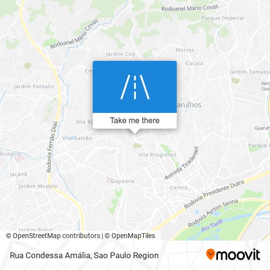 Rua Condessa Amália map