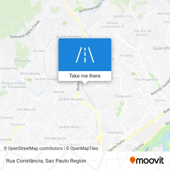 Rua Constância map