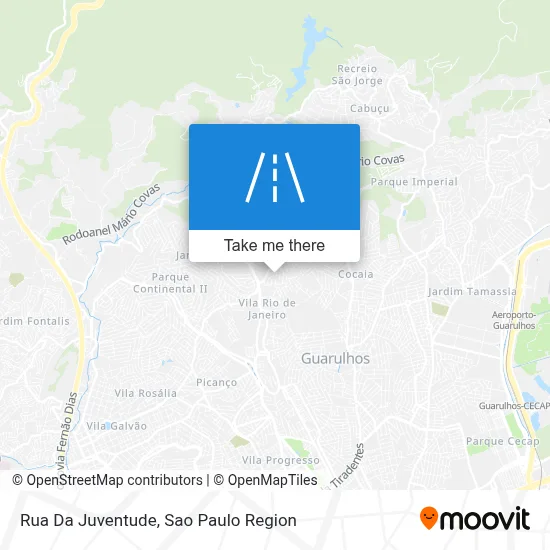 Rua Da Juventude map