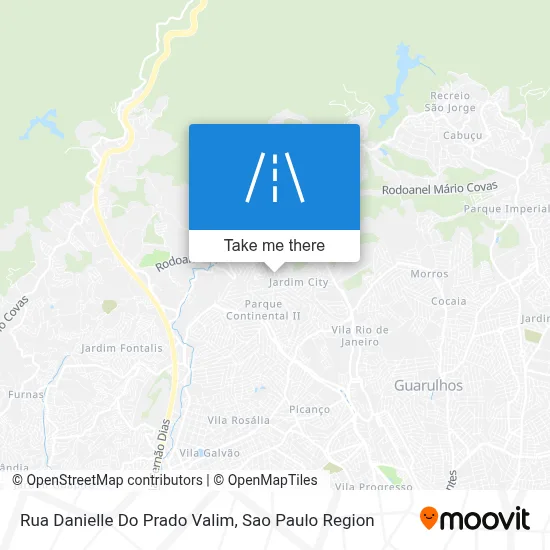 Rua Danielle Do Prado Valim map