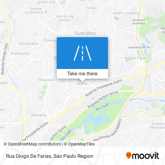 Rua Diogo De Farias map