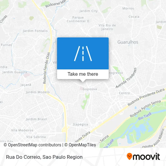 Rua Do Correio map