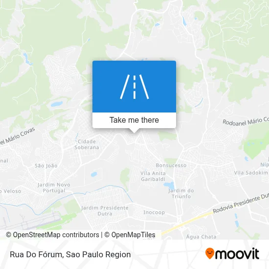 Rua Do Fórum map