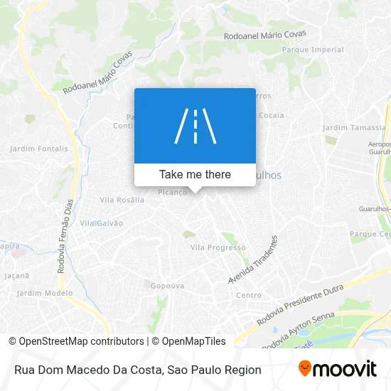 Rua Dom Macedo Da Costa map