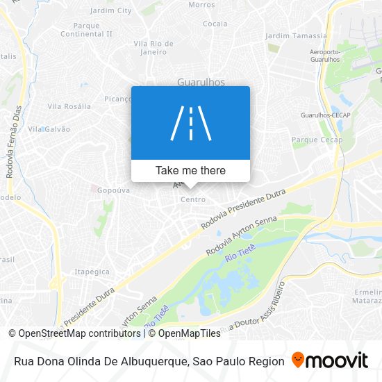 Rua Dona Olinda De Albuquerque map