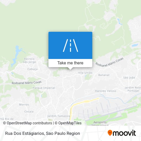 Rua Dos Estágiarios map