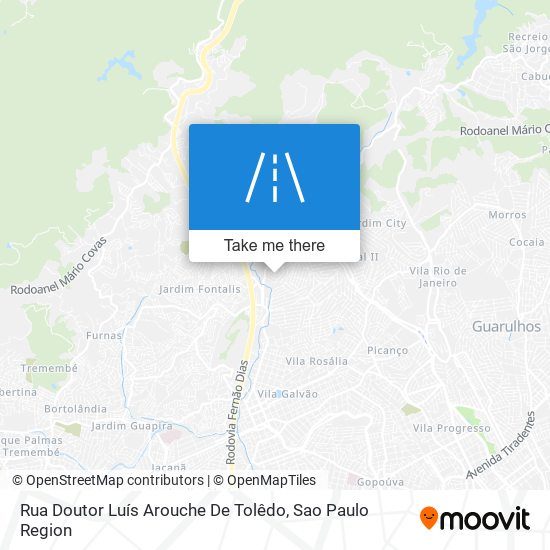 Rua Doutor Luís Arouche De Tolêdo map