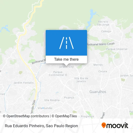 Rua Eduardo Pinheiro map