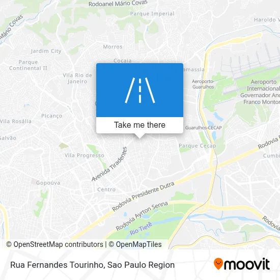 Rua Fernandes Tourinho map