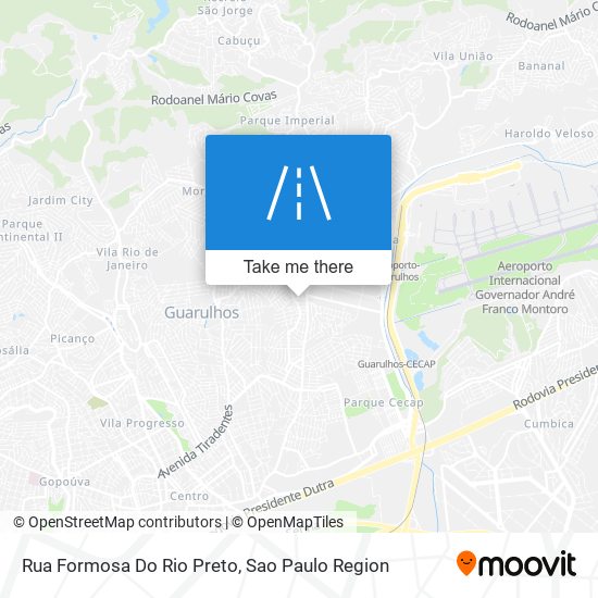 Rua Formosa Do Rio Preto map