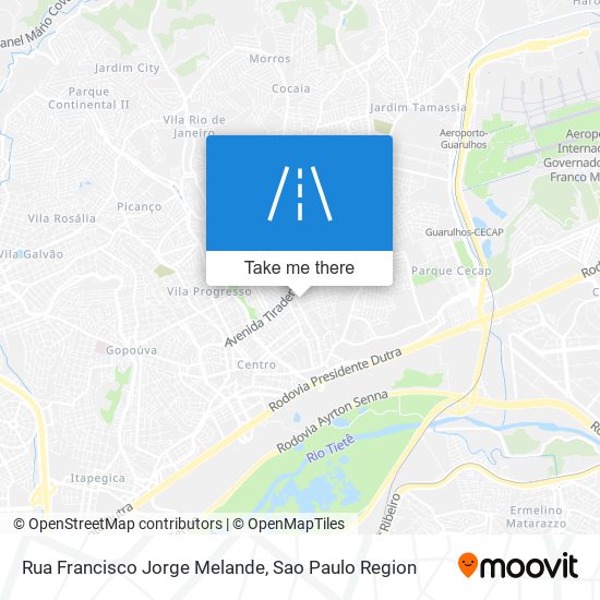 Rua Francisco Jorge Melande map