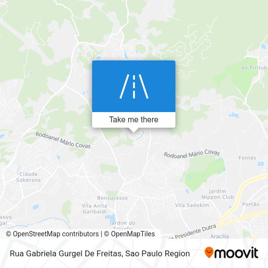 Rua Gabriela Gurgel De Freitas map