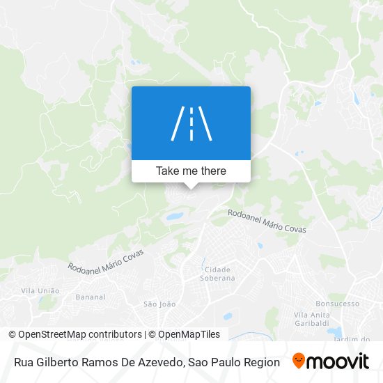 Mapa Rua Gilberto Ramos De Azevedo