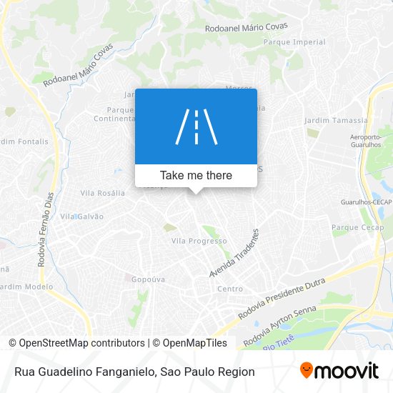 Rua Guadelino Fanganielo map
