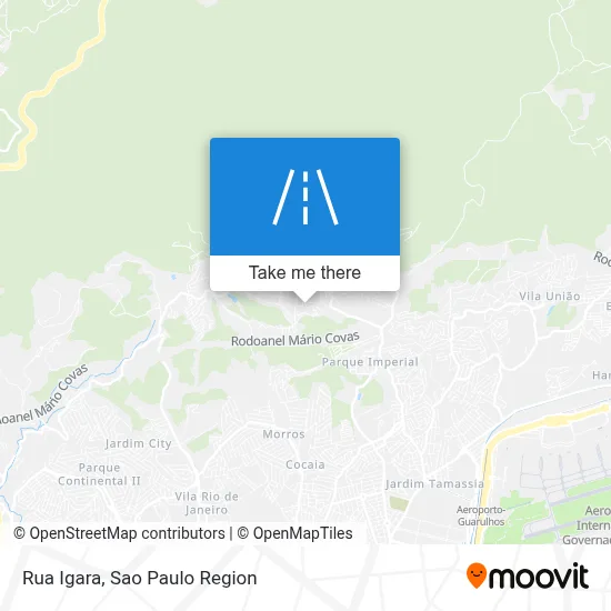 Rua Igara map
