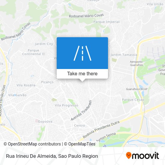 Rua Irineu De Almeida map
