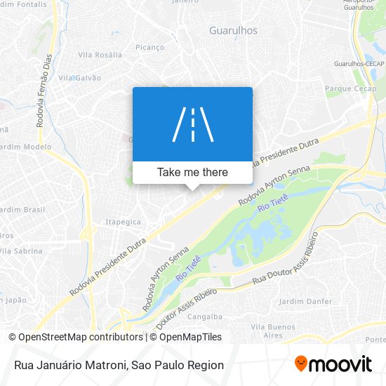Rua Januário Matroni map