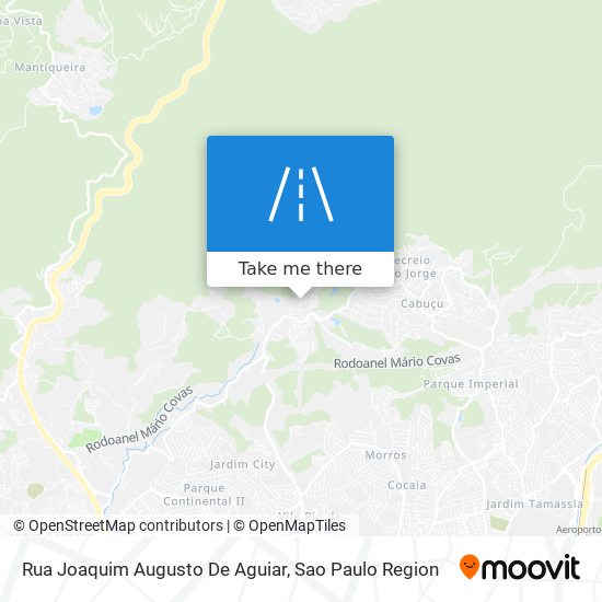 Mapa Rua Joaquim Augusto De Aguiar
