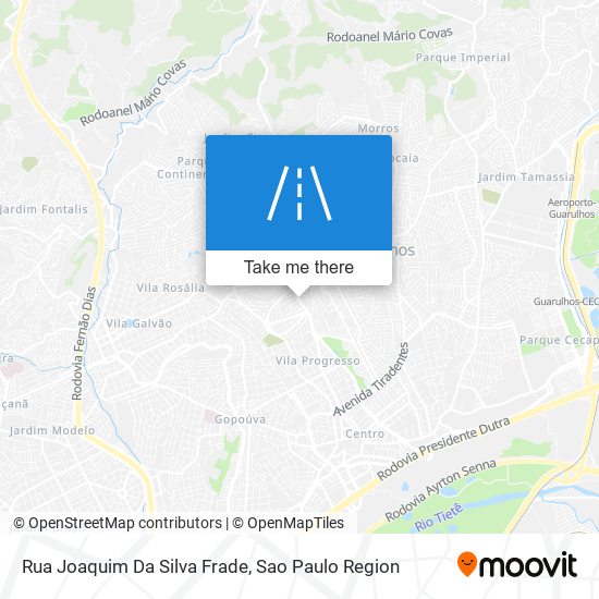 Mapa Rua Joaquim Da Silva Frade