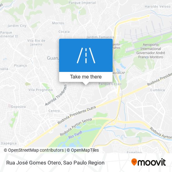 Rua José Gomes Otero map