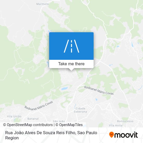 Rua João Alves De Souza Reis Filho map