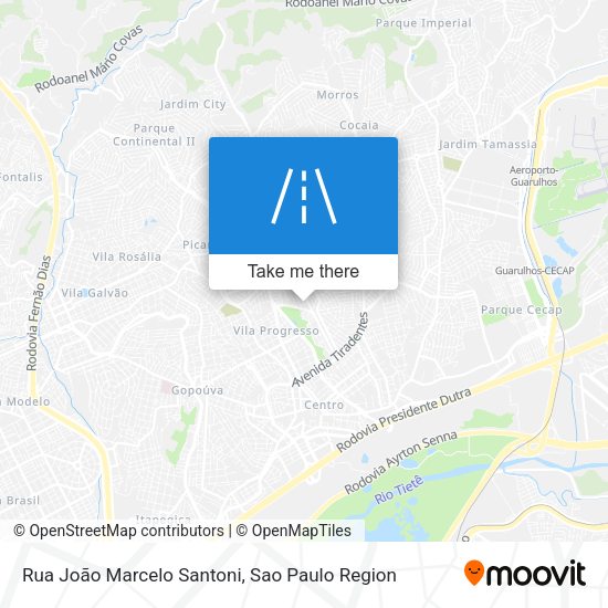 Rua João Marcelo Santoni map