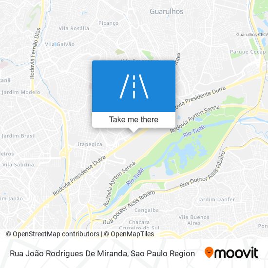 Rua João Rodrigues De Miranda map