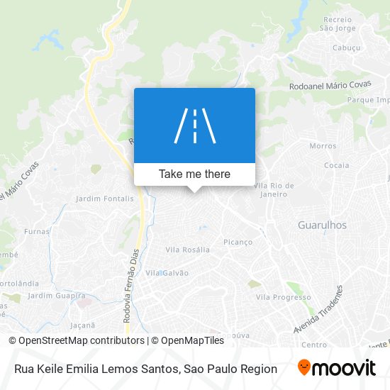 Rua Keile Emilia Lemos Santos map