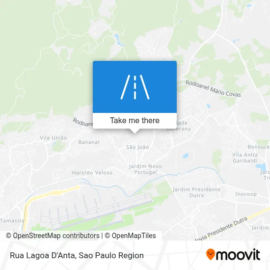 Rua Lagoa D'Anta map