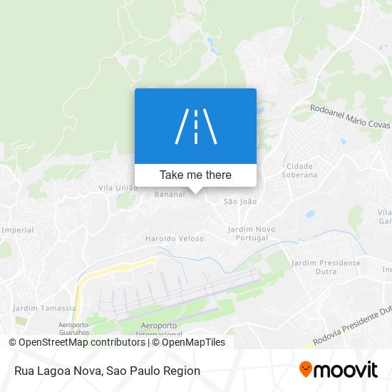 Rua Lagoa Nova map