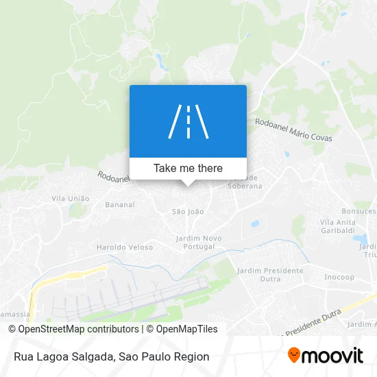 Rua Lagoa Salgada map