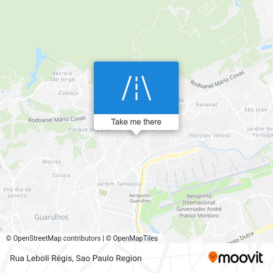 Rua Leboli Régis map