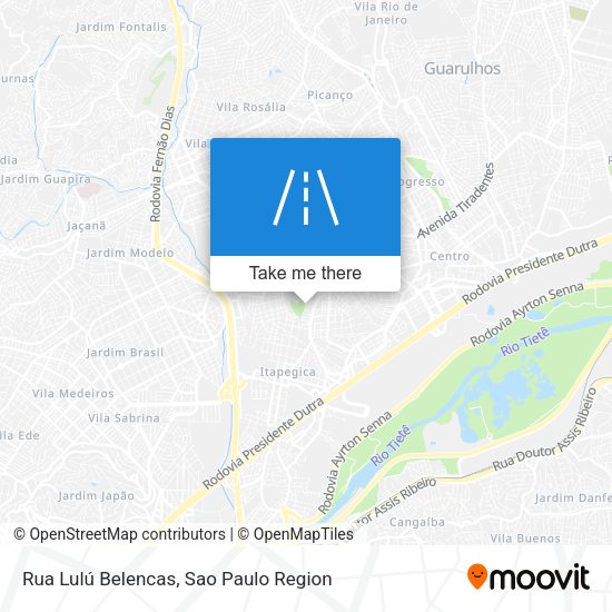 Rua Lulú Belencas map