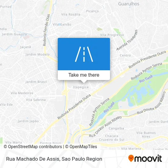 Rua Machado De Assis map