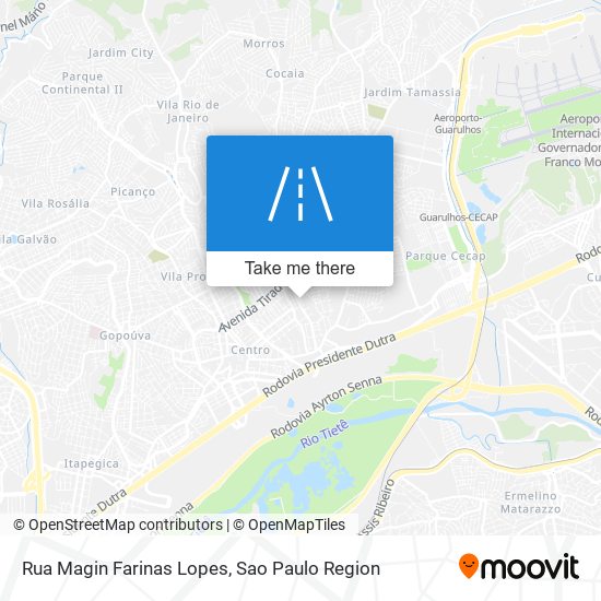 Rua Magin Farinas Lopes map