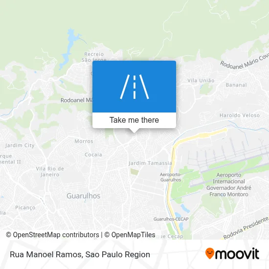 Rua Manoel Ramos map