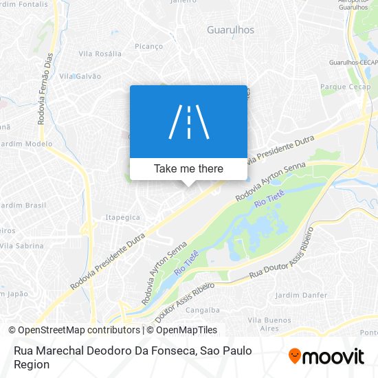 Rua Marechal Deodoro Da Fonseca map