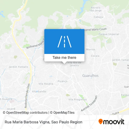 Rua Maria Barbosa Vigna map