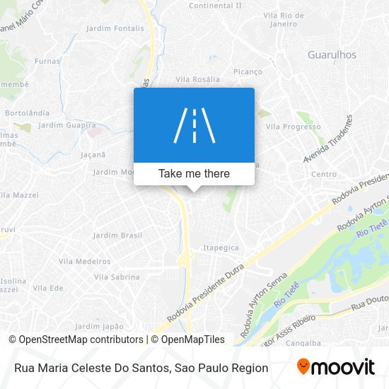 Rua Maria Celeste Do Santos map