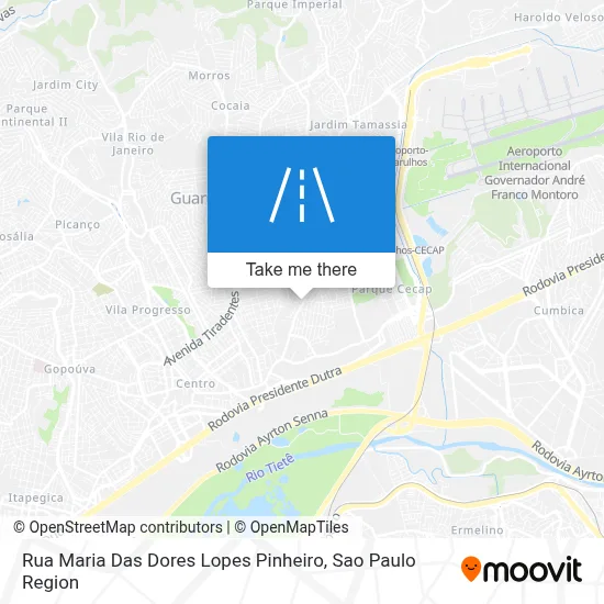 Rua Maria Das Dores Lopes Pinheiro map