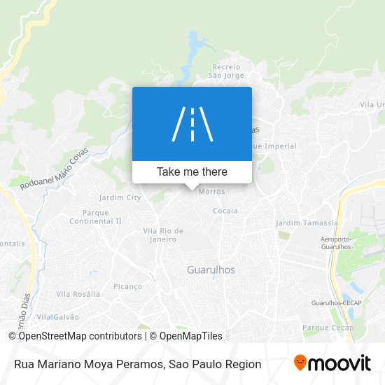Rua Mariano Moya Peramos map