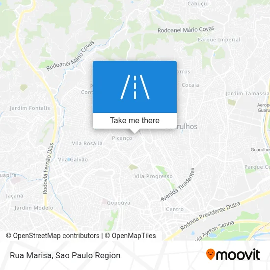 Rua Marisa map