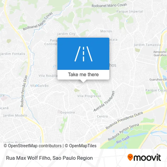 Rua Max Wolf Filho map