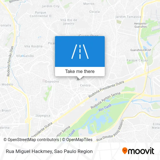 Rua Miguel Hackmey map