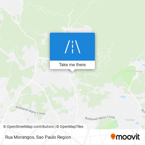 Rua Morangos map