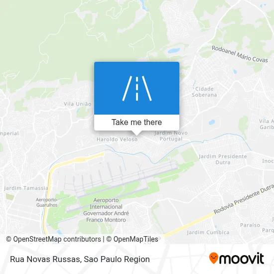 Rua Novas Russas map